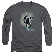 Load image into Gallery viewer, Robocop Break On Through Mens Long Sleeve Shirt Charcoal Officially Licensed
