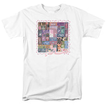 Load image into Gallery viewer, Pink Panther Vintage Titles Mens T Shirt White
