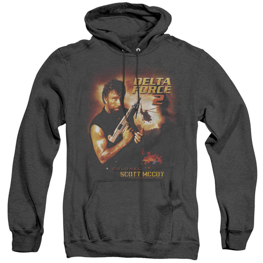 Delta Force Delta Force 2 Poster Heather Mens Hoodie Black
