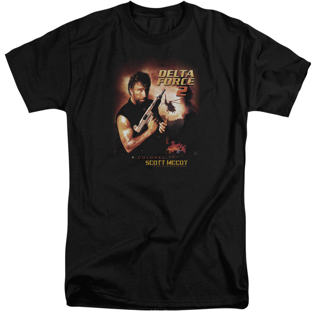 Delta Force Delta Force 2 Mens Tall T Shirt Black