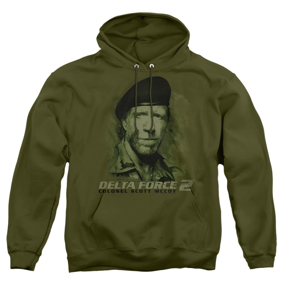 Delta Force 2 You Cant See Me Mens Hoodie Military Green