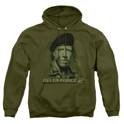 Delta Force 2 You Cant See Me Mens Hoodie Military Green
