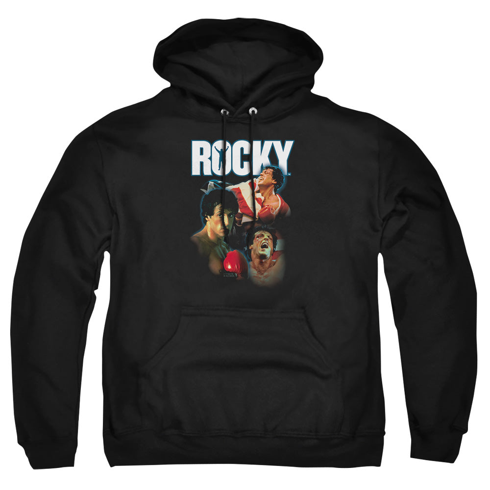 Rocky I Did It Mens Hoodie Black