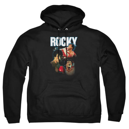 Rocky I Did It Mens Hoodie Black