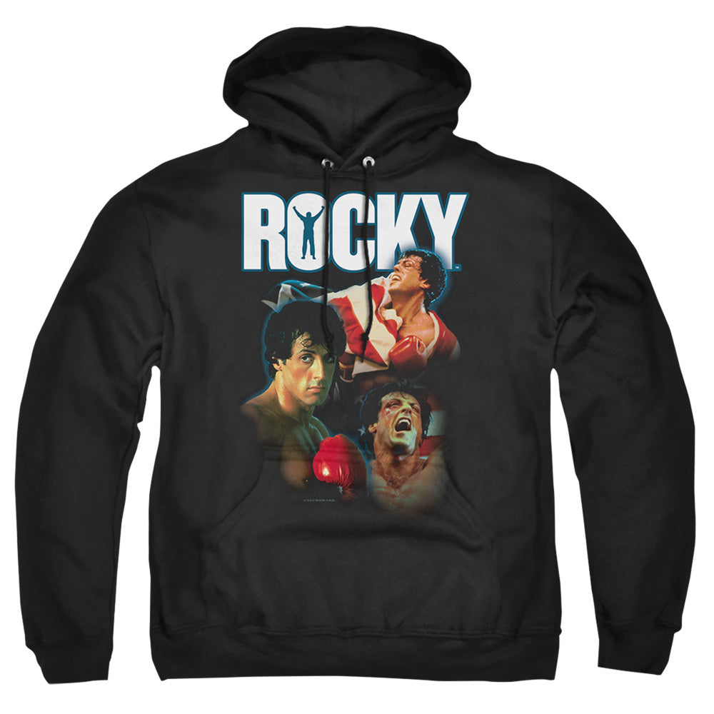 Rocky I Did It Mens Hoodie Black