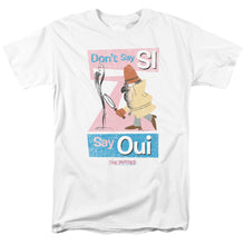 Load image into Gallery viewer, Pink Panther Say Oui Mens T Shirt White
