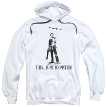 Load image into Gallery viewer, Army Of Darkness Boomstick! Mens Hoodie White
