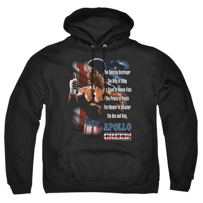 Rocky Ii The One And Only Mens Hoodie Black