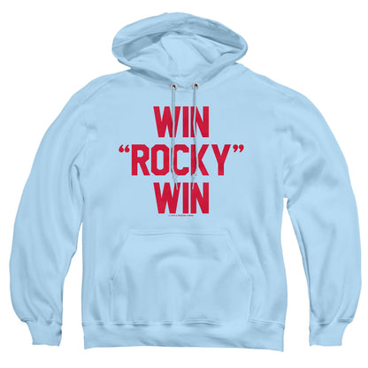 Rocky Win Rocky Win Mens Hoodie Light Blue