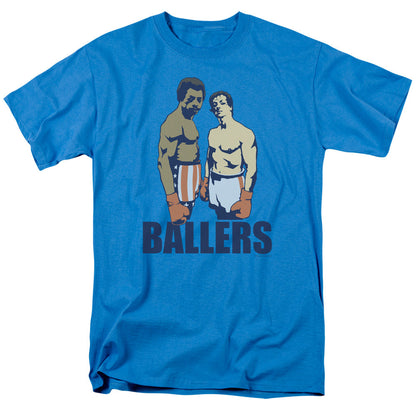 Rocky Ballers Mens T Shirt Turquoise