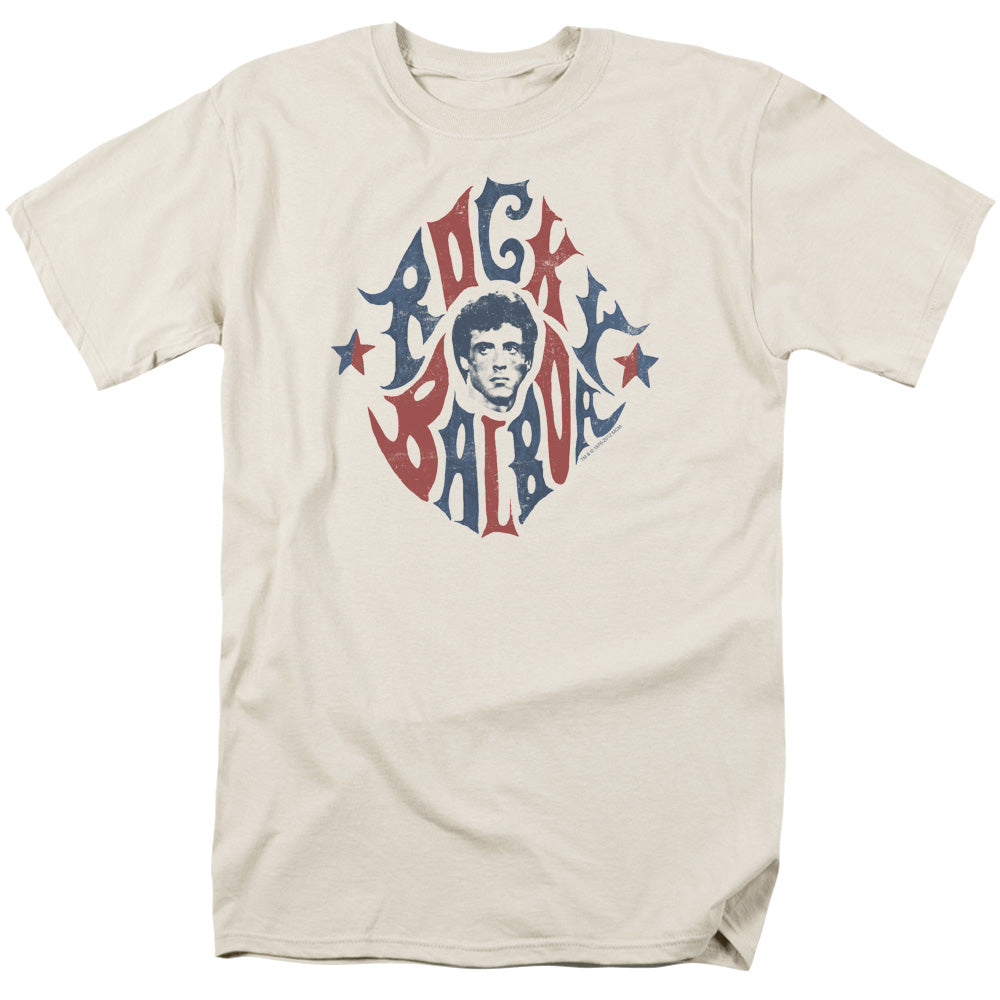 Rocky Rocky Sign Mens T Shirt Cream