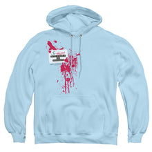Load image into Gallery viewer, Army Of Darkness S Mart Name Tag Mens Hoodie Light Blue
