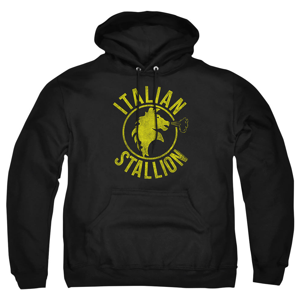 Rocky Italian Stallion Horse Mens Hoodie Black