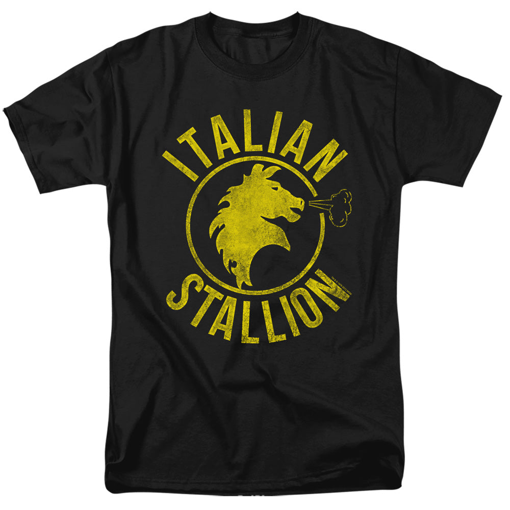 Rocky Italian Stallion Horse Mens T Shirt Black