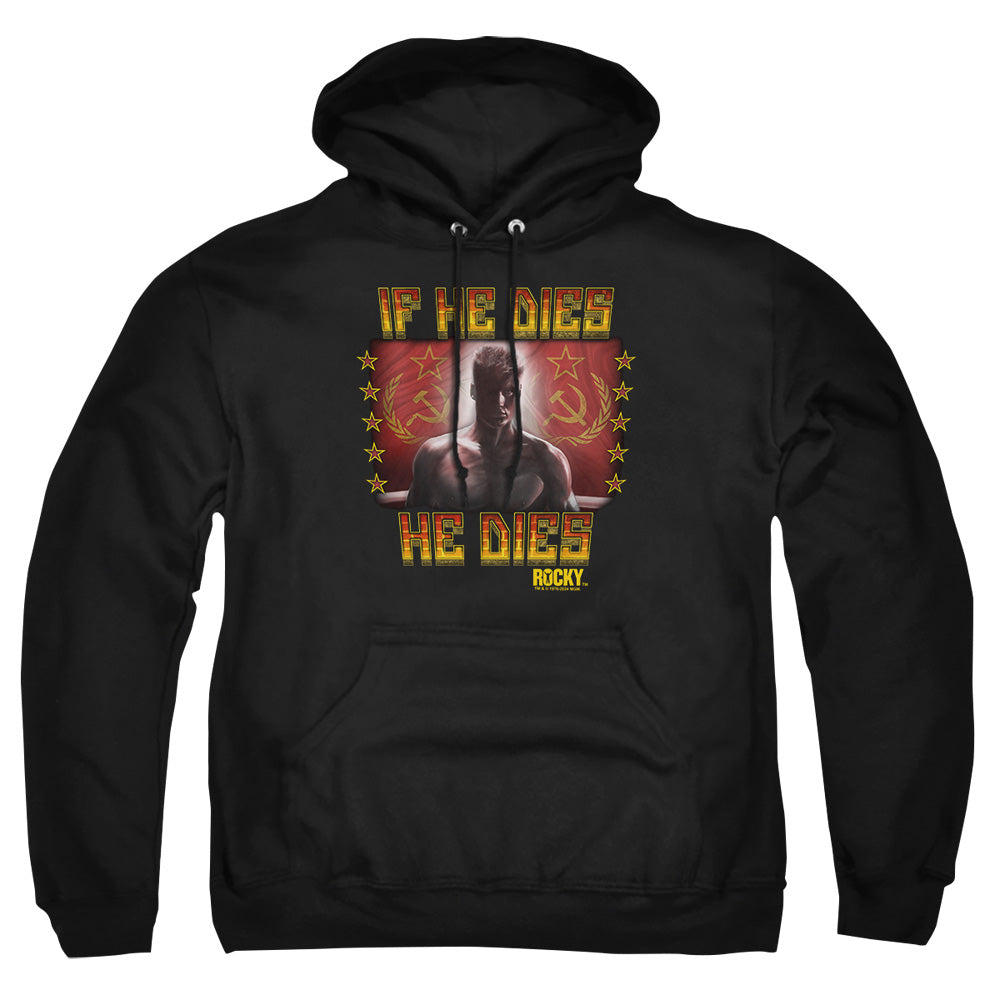 Rocky Iv Condolences Mens Hoodie Black