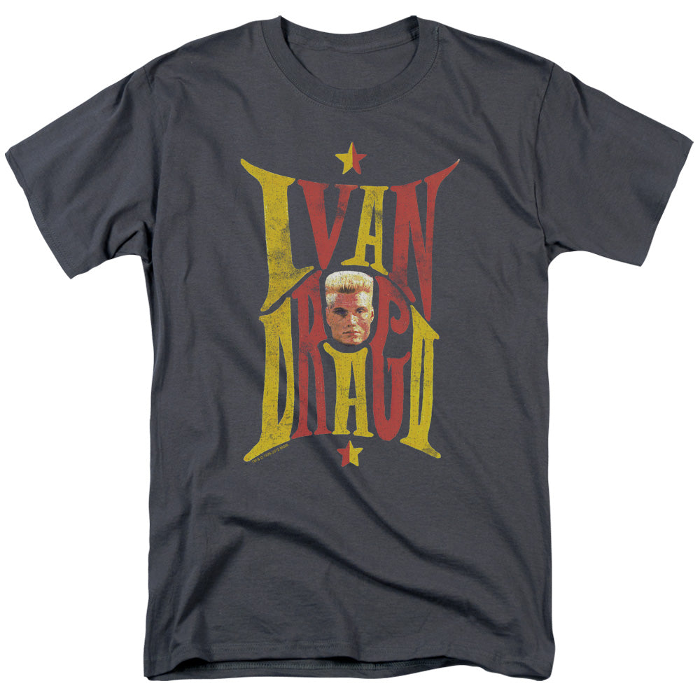 Rocky IV Ivan Mens T Shirt Charcoal