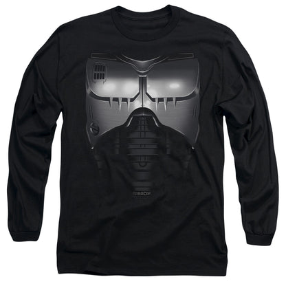 Robocop Robo Armor Mens Long Sleeve Shirt Black Officially Licensed