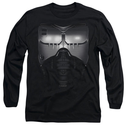 Robocop Robo Armor Mens Long Sleeve Shirt Black Officially Licensed