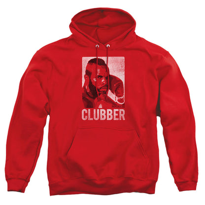 Rocky Iii Clubber Lang Mens Hoodie Red