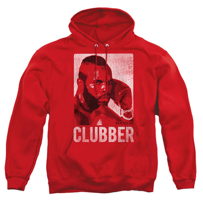 Rocky Iii Clubber Lang Mens Hoodie Red