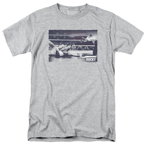 Rocky American Will Mens T Shirt Athletic Heather