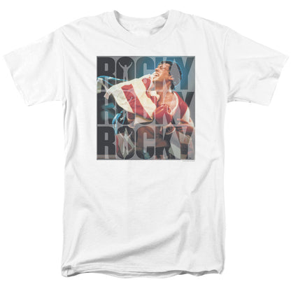 Rocky Chant Mens T Shirt White