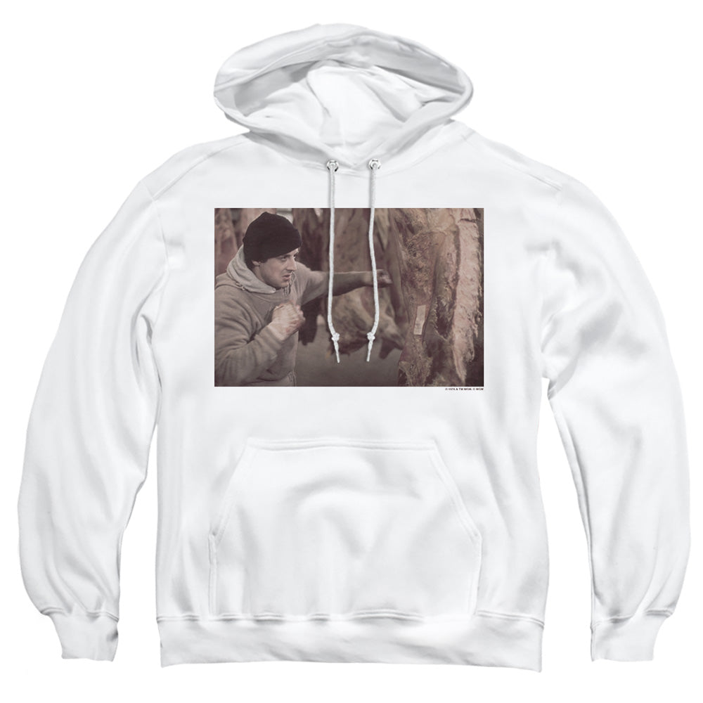 Rocky Meat Locker Mens Hoodie White