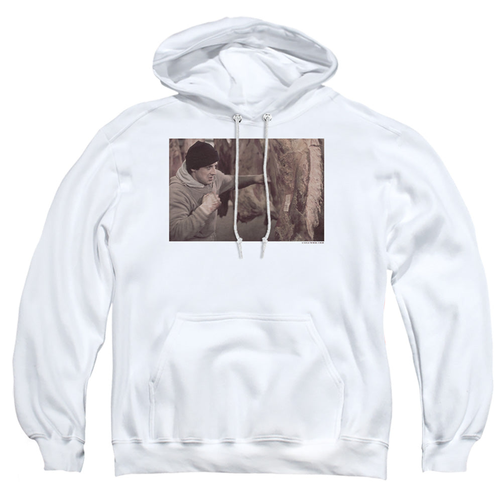 Rocky Meat Locker Mens Hoodie White