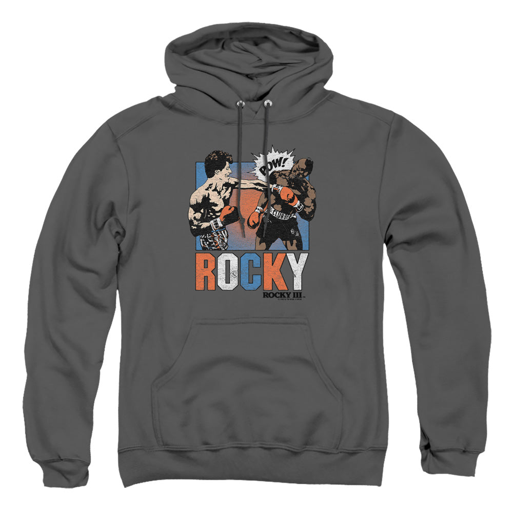 Rocky Rocky Pow Mens Hoodie Charcoal