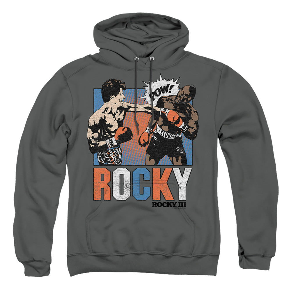 Rocky Rocky Pow Mens Hoodie Charcoal