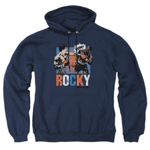 Load image into Gallery viewer, Rocky Rocky Pow Mens Hoodie Navy

