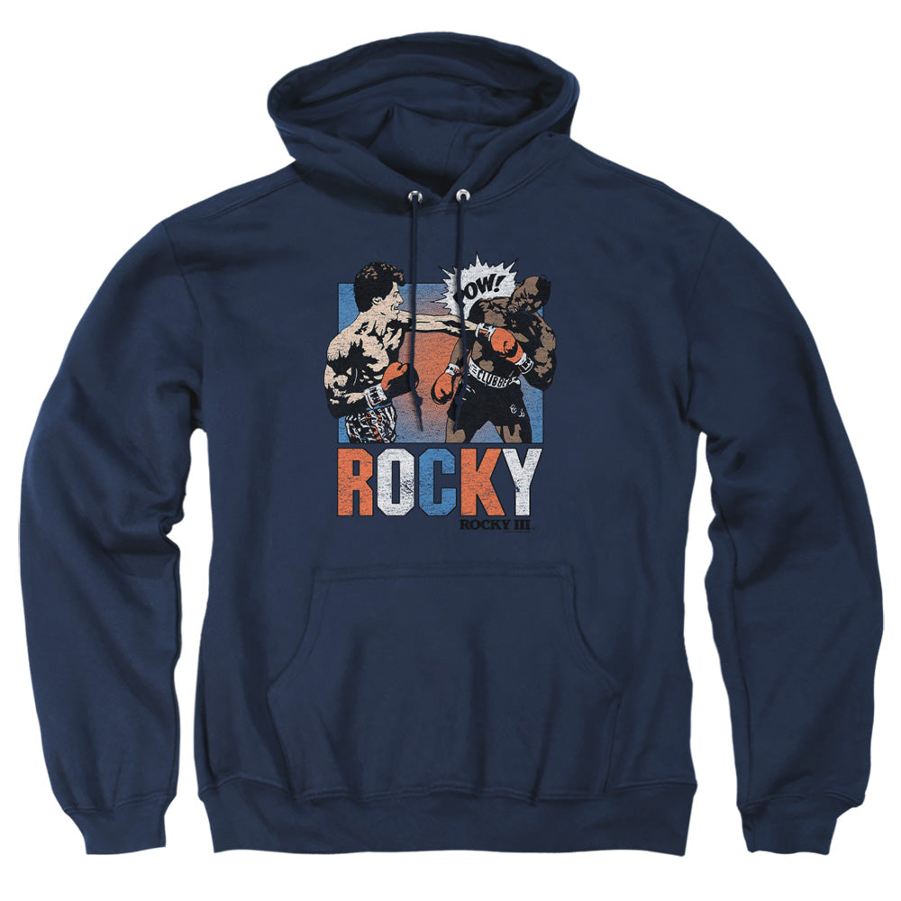 Rocky Rocky Pow Mens Hoodie Navy