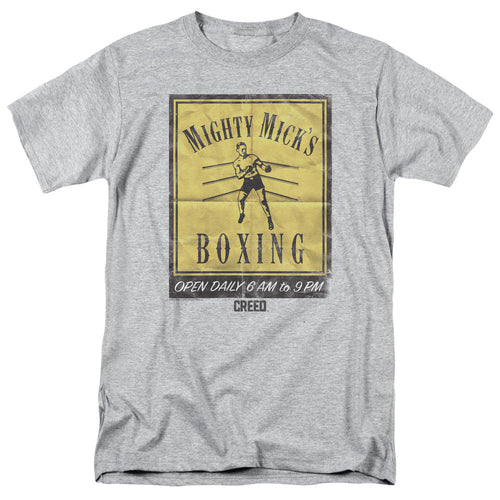 Creed Micks Poster Mens T Shirt Athletic Heather