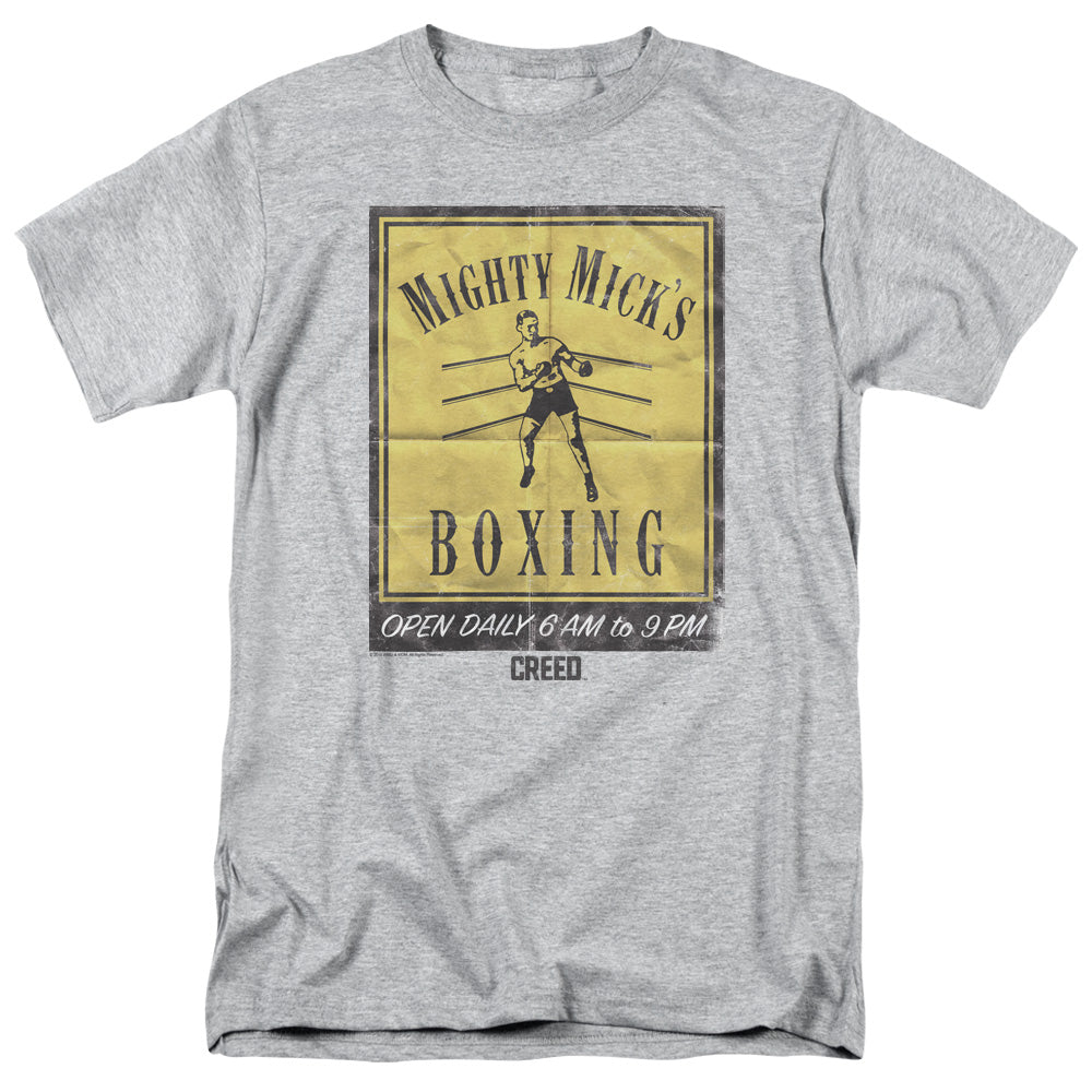 Creed Micks Poster Mens T Shirt Athletic Heather