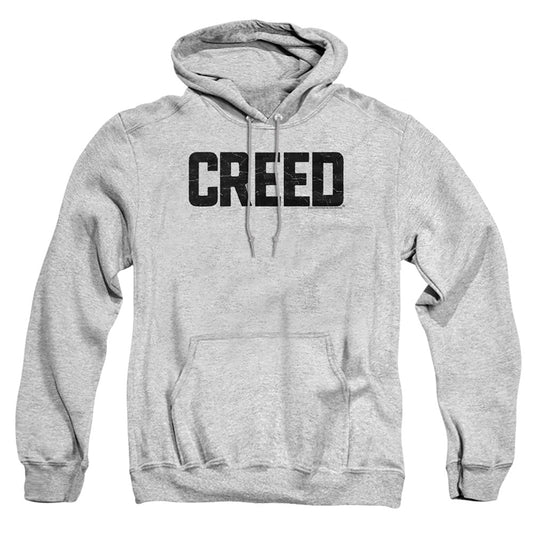 Creed Cracked Logo Mens Hoodie Athletic Heather