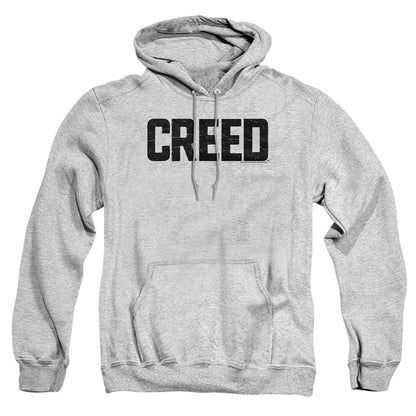 Creed Cracked Logo Mens Hoodie Athletic Heather