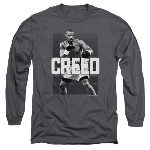 Creed Final Round Mens Long Sleeve Shirt Charcoal