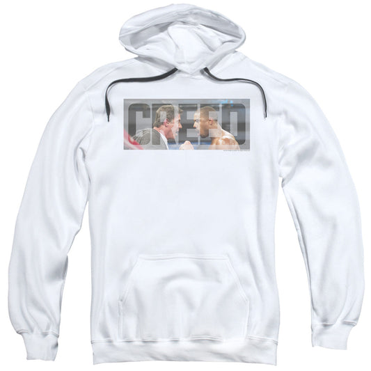 Creed Pep Talk Mens Hoodie White