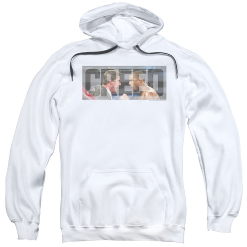 Creed Pep Talk Mens Hoodie White