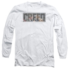 Load image into Gallery viewer, Creed Pep Talk Mens Long Sleeve Shirt White Officially Licensed
