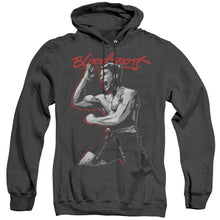 Load image into Gallery viewer, Bloodsport Loud Mouth Heather Mens Hoodie Black

