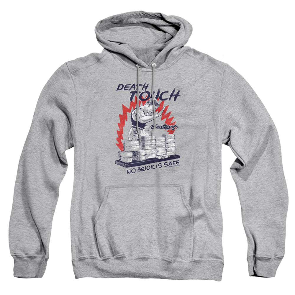 Bloodsport Death Touch Mens Hoodie Athletic Heather