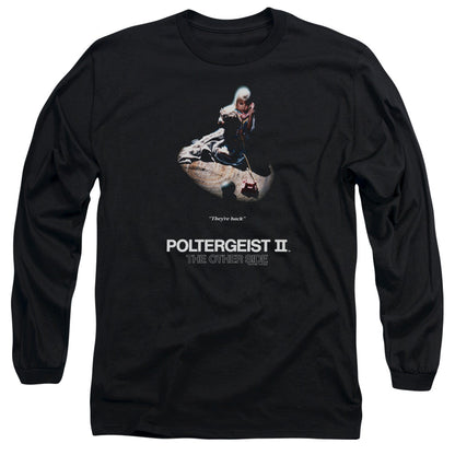 Poltergeist Ii Poster Mens Long Sleeve Shirt Black