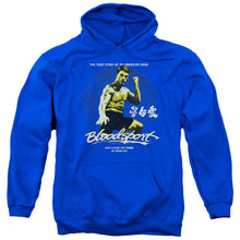 Load image into Gallery viewer, Bloodsport American Ninja Mens Hoodie Royal Blue
