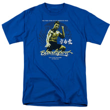 Load image into Gallery viewer, Bloodsport American Ninja Mens T Shirt Royal Blue
