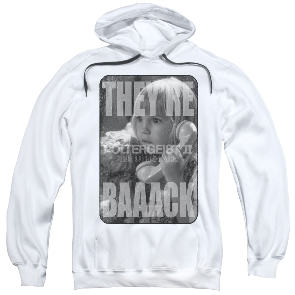 Poltergeist II The Other Side Logo Mens Hoodie White