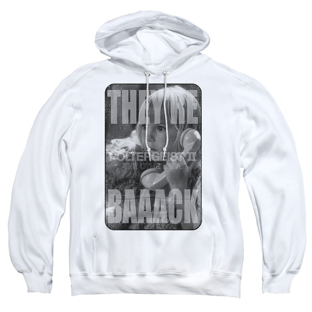 Poltergeist Ii Logo Mens Hoodie White
