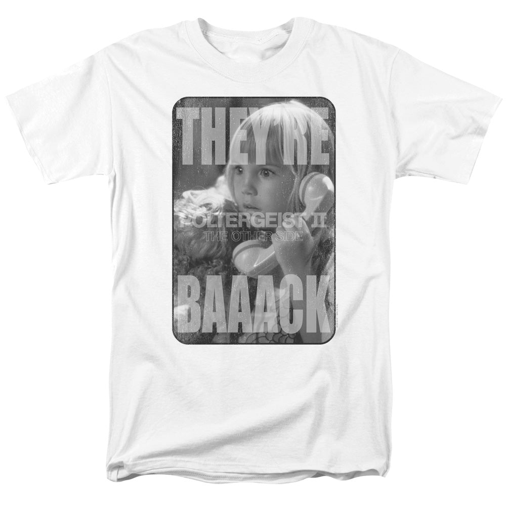 Poltergeist Ii Logo Mens T Shirt White