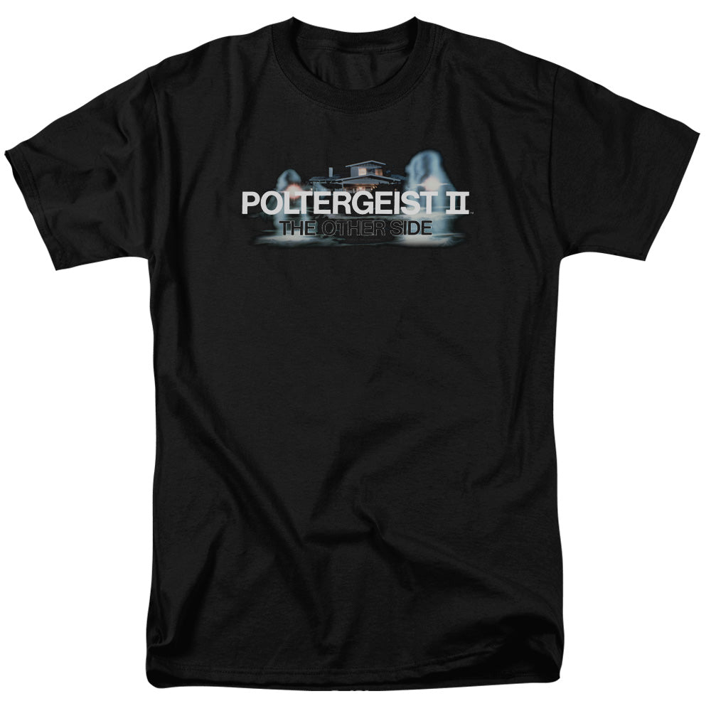 Poltergeist Ii Logo Mens T Shirt Black