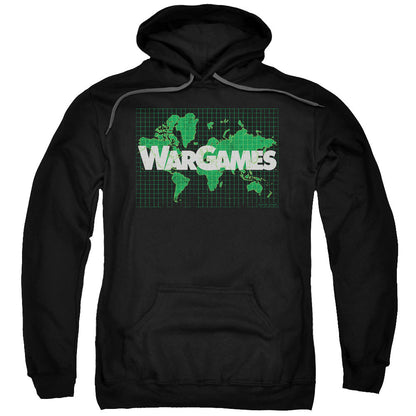 Wargames Game Board Mens Hoodie Black